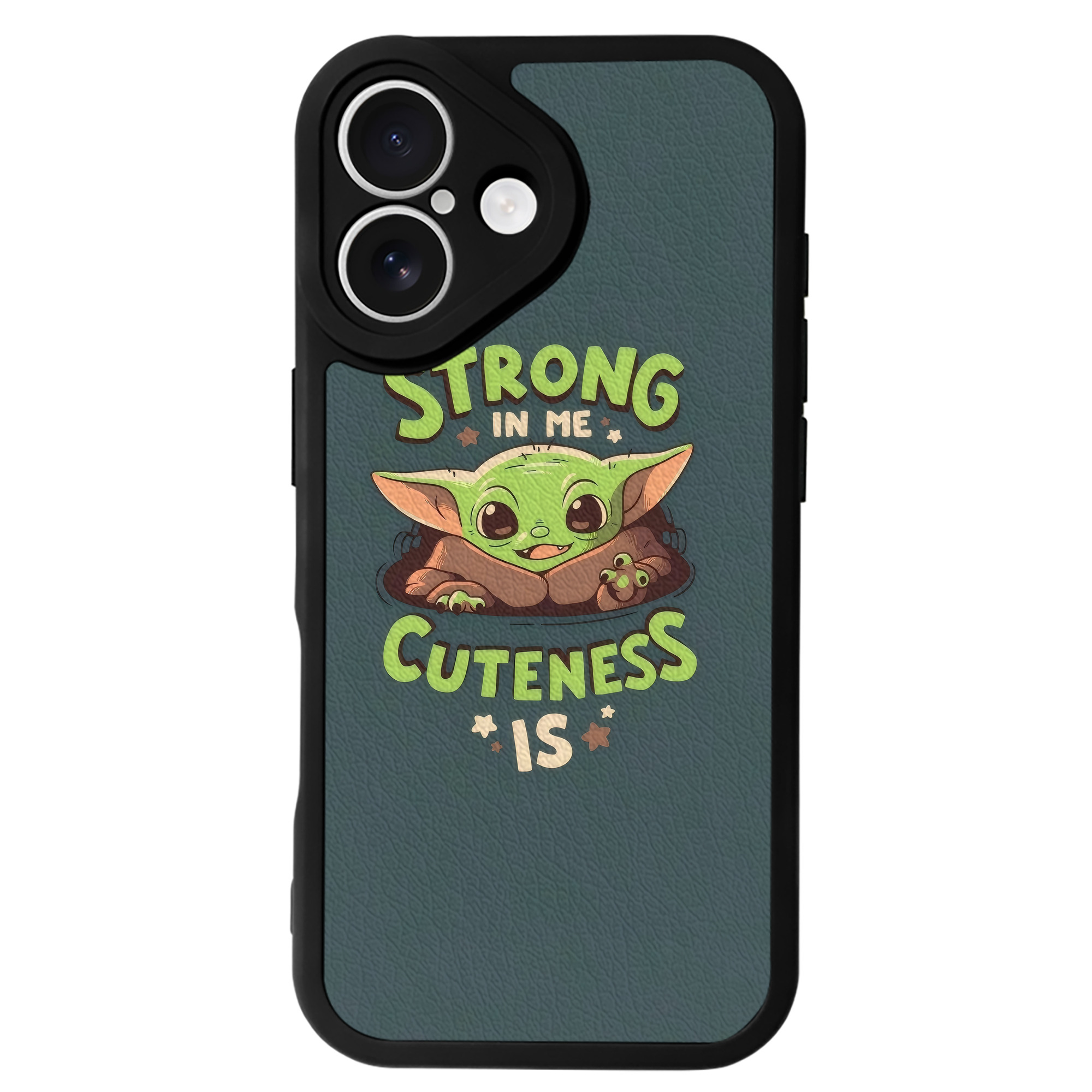 （画像用） スター・ウォーズ Star Wars 【iPhone 16シリーズ対応】シリコンスマホケース（レザー調） 材質：シリコン